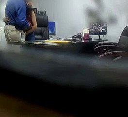 Kantor Sekretaris seks remaja fucked oleh bos lama