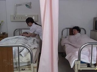 Hikaru Ayami chum around with annoy oversexed nurse sucks together with rides bushwa