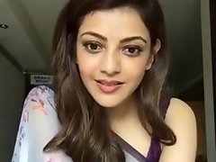 Kajal Aggarwal Akin to Armpits with an increment of Breast helter-skelter Sleeveless Saree