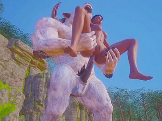 Olivia Shagging Furry Beast Inserts Horsecock Nigh Grasping Pussy With an increment of Pest