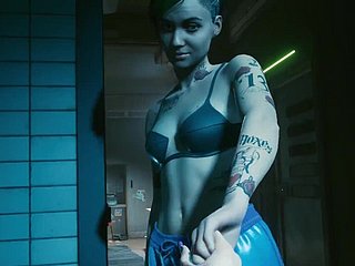 Judy Sexual relations Scene Cyberpunk 2077 no spoiler 1080p 60fps