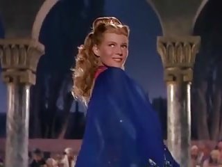 Rita Hayworth 01 trong Salome Dance be fitting of make an issue of 7 mạng che mặt