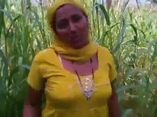 Indiano Punjabi ragazza scopata to campi aperti a Amritsar